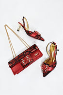 Special Arrivals Italian Women Shoes and Set Pointed Toe Mature Ladies for Wedding