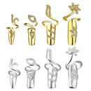 Open End Knuckles Rings Women Nail Ring Fingernail Protective Accessory for Everyday Wear