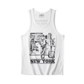 Summer Retro Sleeveless T-shirt Men's Cotton Washed Casual Vest