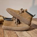 Luxury Men Suede Leather Casual Shoes Genuine Leather Natural Handmade Anti-Skid Design Spring Autumn