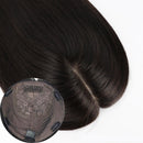 8x8inch Silk Base Human Hair Toupee 12inch Same Length Double Drawn Jewish Topper Natural Scalp Hairpieces