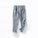 Linen Men Dress Pants Summer Pants Men Loose Trousers