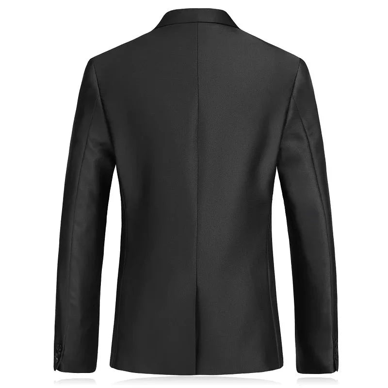 Slim Fit Suits Men Notch Lapel Business Wedding Groom Leisure Tuxedo Latest Coat Pant Designs