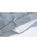 Women's Blue Denim Short Skirt Vintage Skirt Summer Clothes Mini Skirts