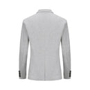 Men Jacket Stretch One Button Slim Fit Blazer Sporty Leisure Suit Jacket Lightweight Jacket