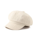 Women Berets Cap For Women Spring Summer Striped British Cap Ladies Hat