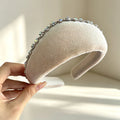 Headband Rhinestone Crown Headband Show Banquet Hair Accessories Holiday Headpiece