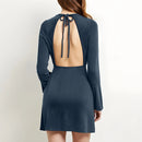 Dresses Spring Summer Casual Backless Mini Shift Dresses For Women