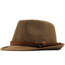 Summer Fedora Hat for Men Elegant short Brim Panama Top Jazz Beach Classic Cap