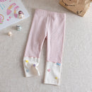 Girls Spring Autumn Princess Pants for Kids Children Breathable Trousers Baby Bottom Clothing