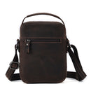 Leather Small Shoulder Bags Male Crossbody Bag 
