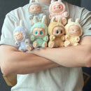 Popmart Labubu The Monsters Sit And Party Vinyl Blind Box Heart-Beating Macaron Pendant Decoration