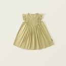 Girls Small Fly Sleeve Dress Summer Item for Baby Girls Version Chiffon Princess Dress