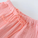 Women Pants Solid High Waist Wide Leg Streetwear Trouser