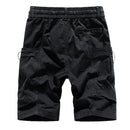 Cargo Shorts Men Summer Casual Trousers Retro Cargo Shorts For Man Outdoor Straight Pants