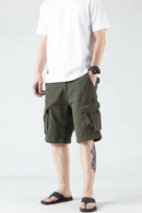 Summer Casual Men's Short Pants Large Pocket Five-Point Shorts