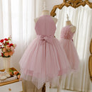 Children's fluffy princess dress big children's formal dress flower girl dress
