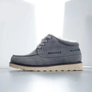 Men Warm Boots Winter thickened Snow boots Wool thick bottom Cotton boots Ankle Lace up Casual Boots