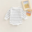 Baby Romper Newborn Baby Girl Boy Spring Autumn Clothes Casual Baby Stripe Long Sleeve Jumpsuits Toddler Playsuit