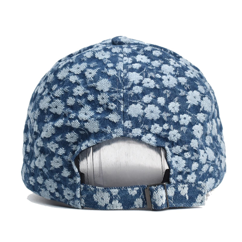 Baseball Cap Denim Dad Hat Adjustable