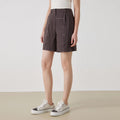 Summer High-Quality Women's Pure Linen Shorts Comfortable Breathable Casual Clothing for Ladies