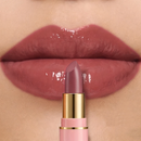 Hydrating Cherry Red Lipstick Matte Glossy Finish Lip Tint Bean Paste Highly Pigmented Shine Brighten Full Lip Makeup