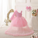 Princess Dress For Girl Children Costume Party Birthday Dresses Elegant Girls Clothes Wedding Gown