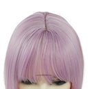 Light Purple Pink Wig for Women Natural Straight Bob Wig