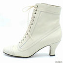 Women Ankle Boots Lace Up Heels Elegant Female Booties