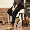 Spring Autumn Men Cargo Pants Multi Pocket Khaki Trousers Casual Military Cotton Pants Men Pantalon Cargo