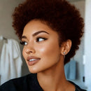 Kinky Curly Pixie Wig Human Hair Made Short Curly Human Hair Wig for Women Soft  Natural