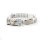 Pearl Bow Pet Collars Adjustable Dog Collar Poodle Pomeranian Terrier Dogs Accessories Safety Buckle Cat Collar