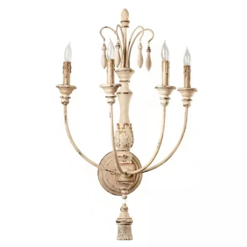 American Rural Wall Lamps Retro Wall Light Bedroom Bedside Lamp Staircase Lighting Fixture