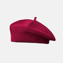Knitted Beret Women Autumn Winter Hats For Women Cap Keep Warm Retro