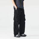 Spring Summer Cargo Pants Men Loose Casual Outdoor Pants Straight Trousers