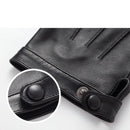 Leather Gloves Female Semi-Finger Genuine Leather Thin Style Driving Fitness Women Gloves Locomotive