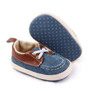 Baby Boy Denim Canvas Sneakers Shoes Soft Sole Anti-slip Toddler First Walkers Crib Shoes