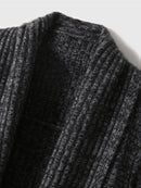 Cashmere Elegant Coat Women Solid Casual Warm Slouchy Style Coats Autumn Winter