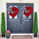 Wreaths For Front Door Valentine Decorations For Outdoor Valentine's Day Wreath Decoration
