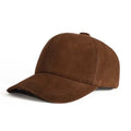 Brown baseball cap on a white background, Obroi