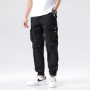 Spring Autumn Cargo Pants For Men Loose-fit Casual Cargo Pants