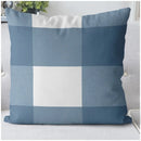 Blue and White Pillowcases Various Patterns Available Sofa bedroom cushion cover single-sided