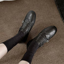 Leather Women Casual Loafers Women Shoe Spring Autumn Loafer Woman Shoes