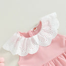 Children Girls Princess Dress Contrast Color Casual Summer A-Line Dress and Crossbody Bag for Beach Party Cute Clothes
