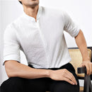 Summer Men Short Sleeve Shirts Men Slim Shirt Men Dress Shirts