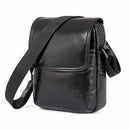 Men Genuine Leather Bag Natural Men Messenger Bag Vertical Men's Shoulder Crossbody Bag