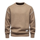 Autumn Winter Pullover Simple Sweater Loose Warm Casual Base Knitted