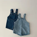Baby Denim Suspender Pants Summer Baby Boy's Jumpsuit Girl's Strap Pant Casual Strap Kids Shorts