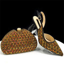 Summer Women Sandals Shoes With Matching Bag Set Heels Sandal Shoes And Bag Set For Party