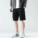 Summer Casual Men's Short Pants Large Pocket Five-Point Shorts